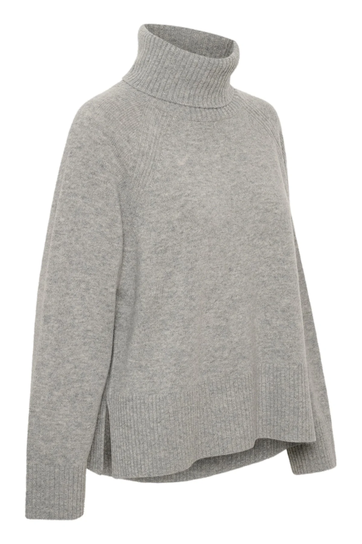 Leightonpw Pullover Medium Grey Melange - Image 12