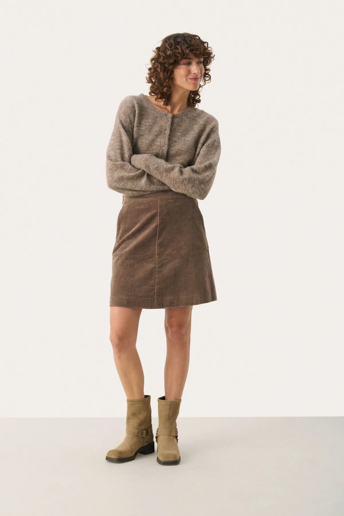 Lingspw Skirt Walnut - Image 3