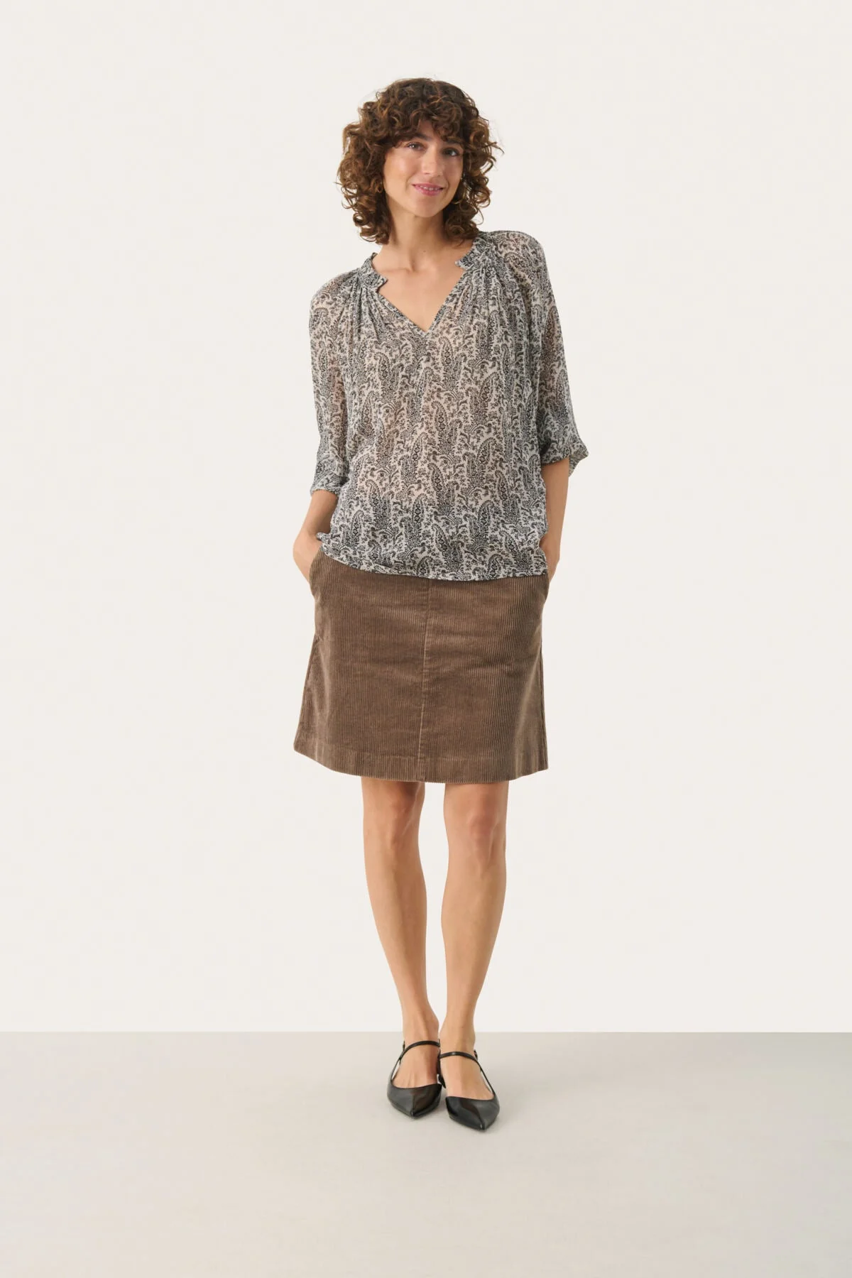 Lingspw Skirt Walnut - Image 7