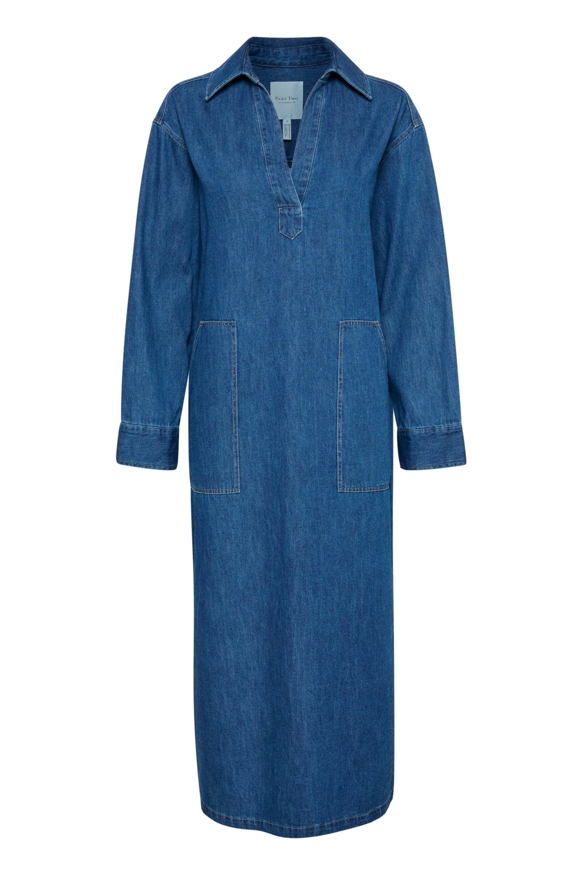 Lollapw Dress Medium Blue Denim
