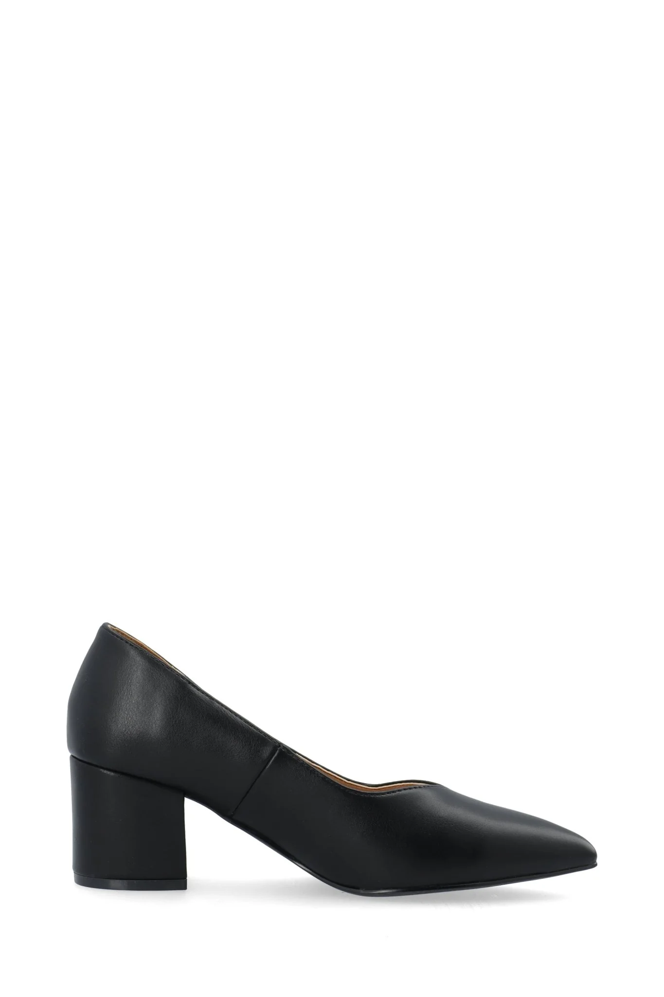 Biadevived V-Pump Smooth Faux Leather Black - Image 4