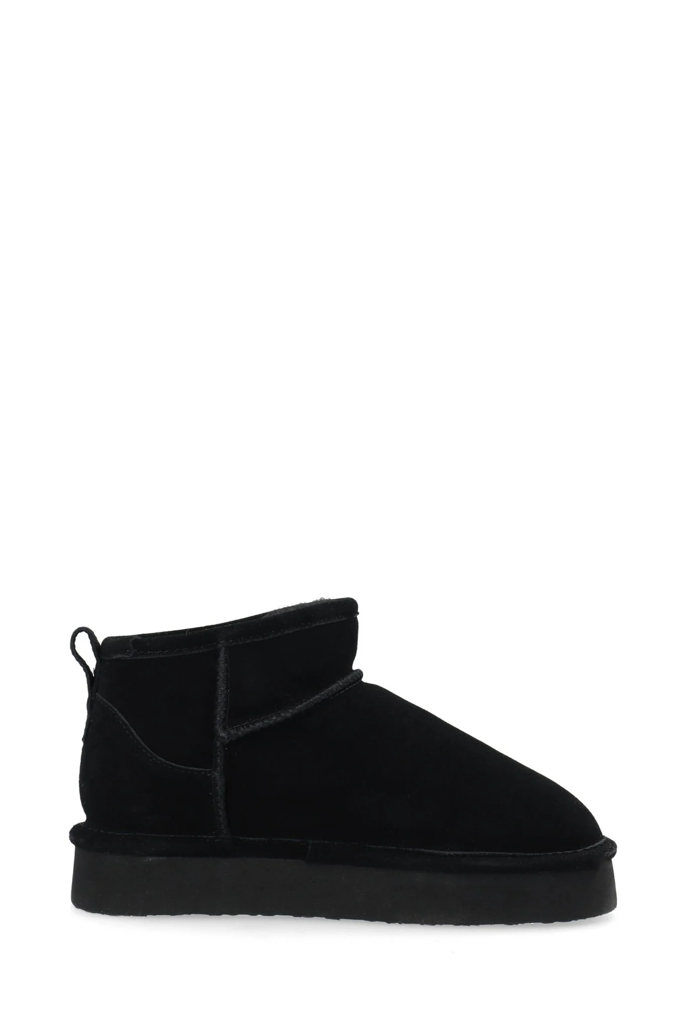 Biasnow Flatform Ankle Boot Suede Black - Image 4