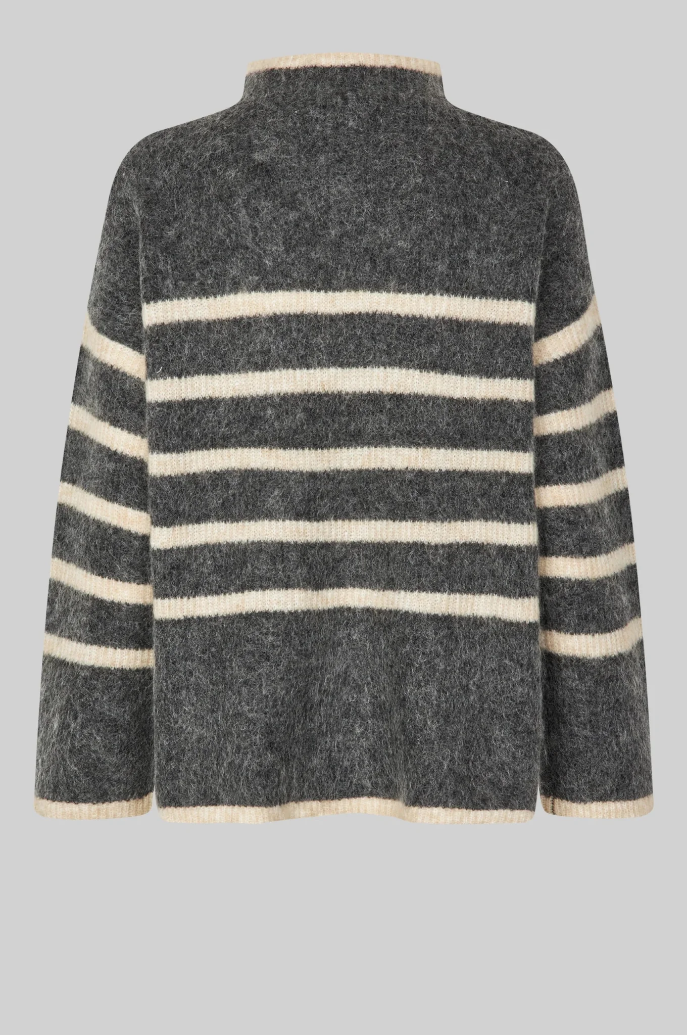 Ovalis Knit T-Neck Volcanic Ash - Image 12