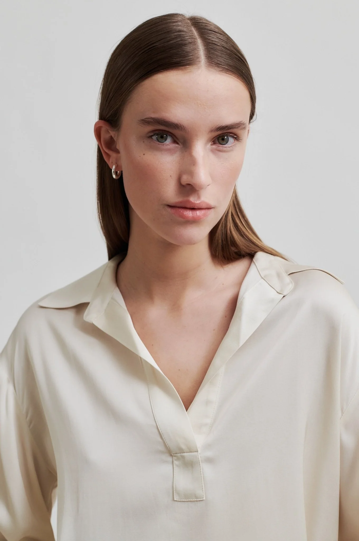Bardi Ls Blouse Brazilian Sand - Image 5