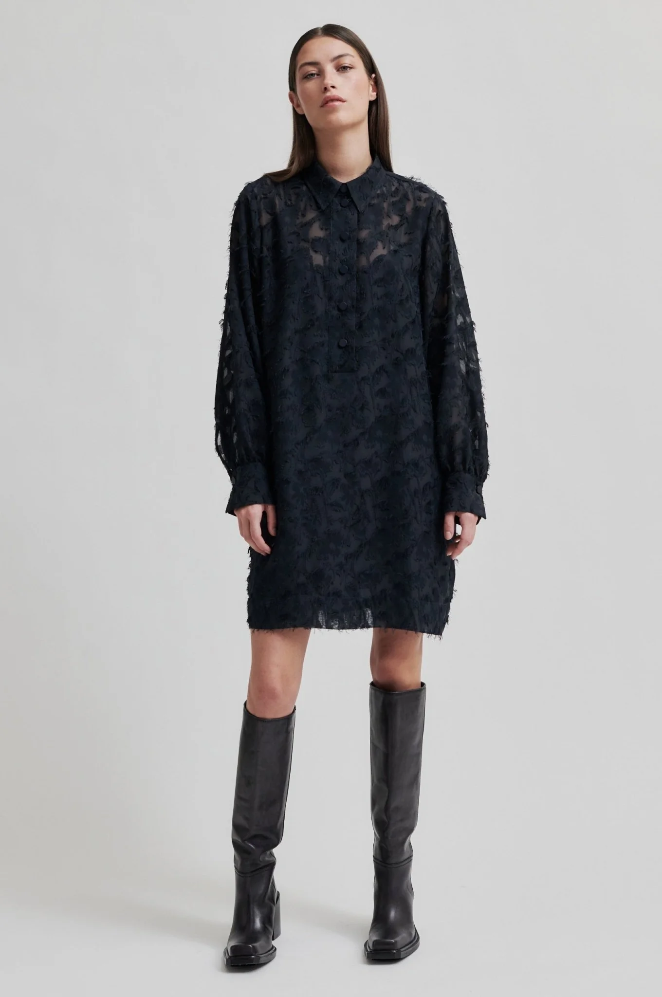 Carey Tunic Dress ku Vulcan - Image 2