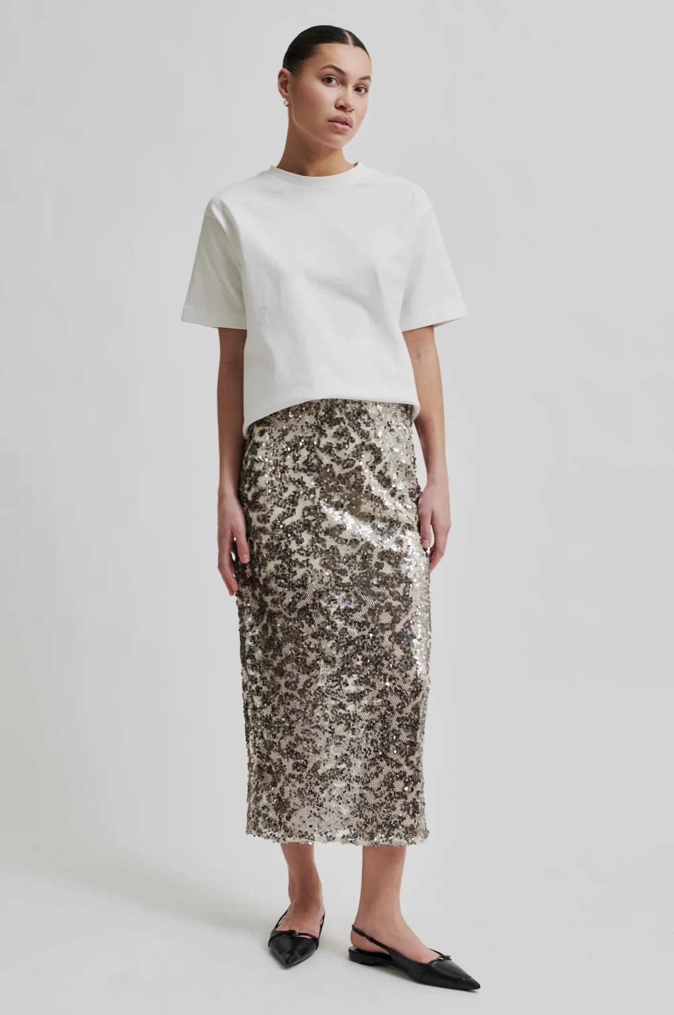 Pailey Skirt Silver Birch - Image 2
