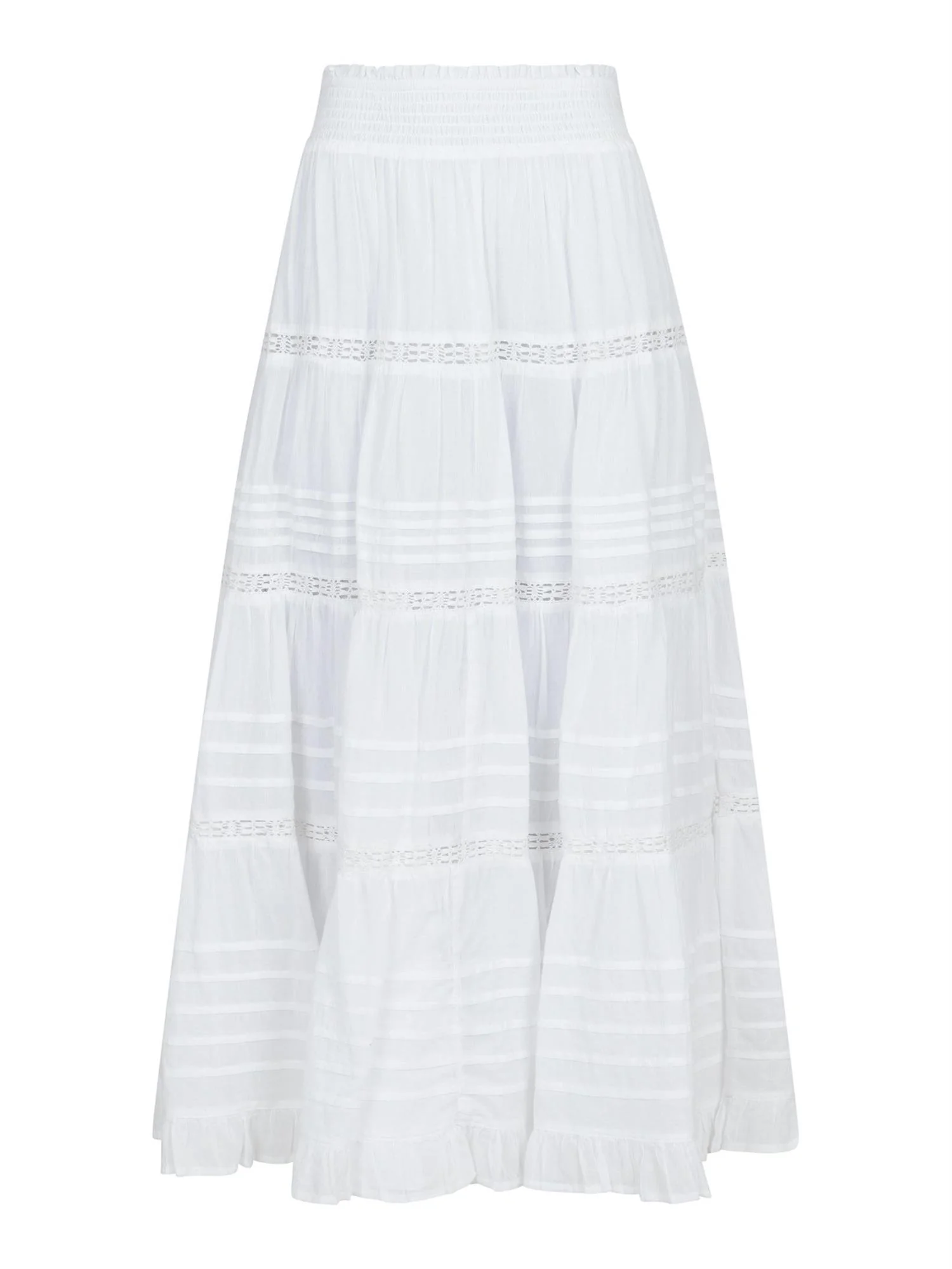 Felicia S Voile Skirt White - Image 2