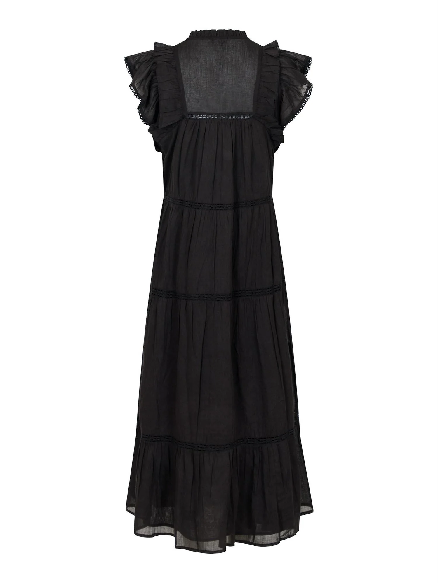 Ankita S Voile Dress Black - Image 5