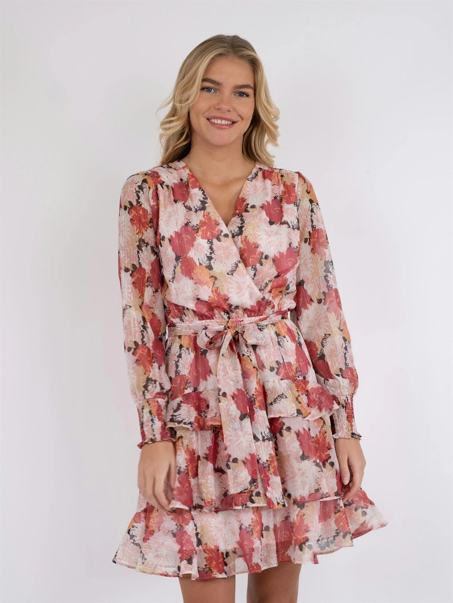Dennie Maxi Flower Dress Pink - Image 6