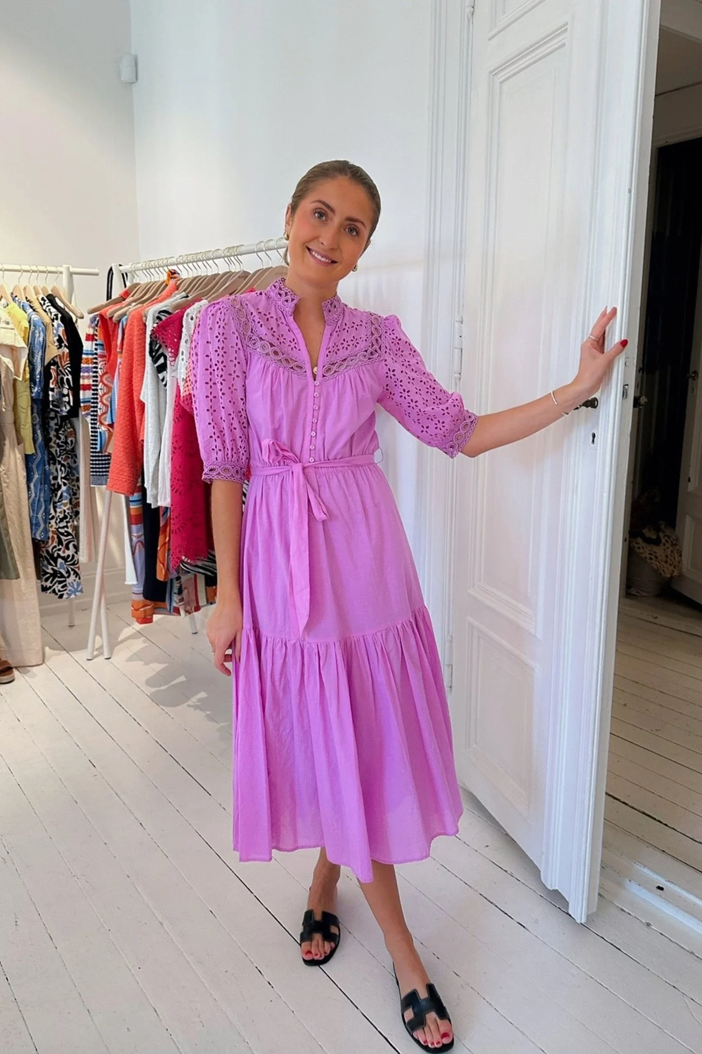 Carla Dress Mauve