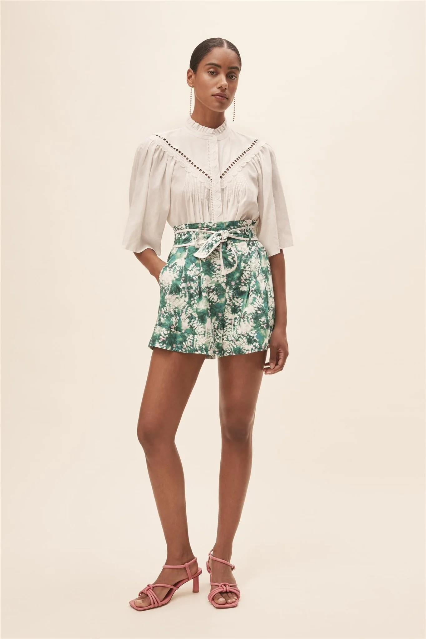 Love Blouse Blanc Casse - Image 2