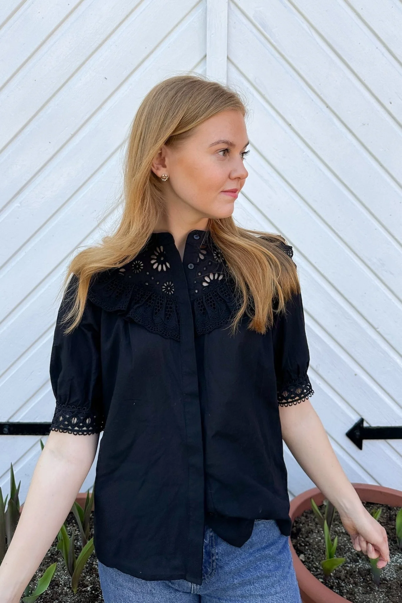Lupe Blouse Noir - Image 3