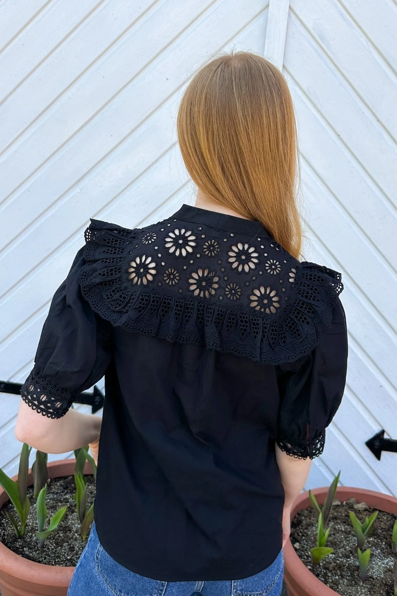 Lupe Blouse Noir - Image 4