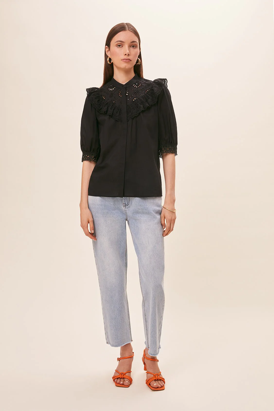 Lupe Blouse Noir - Image 5