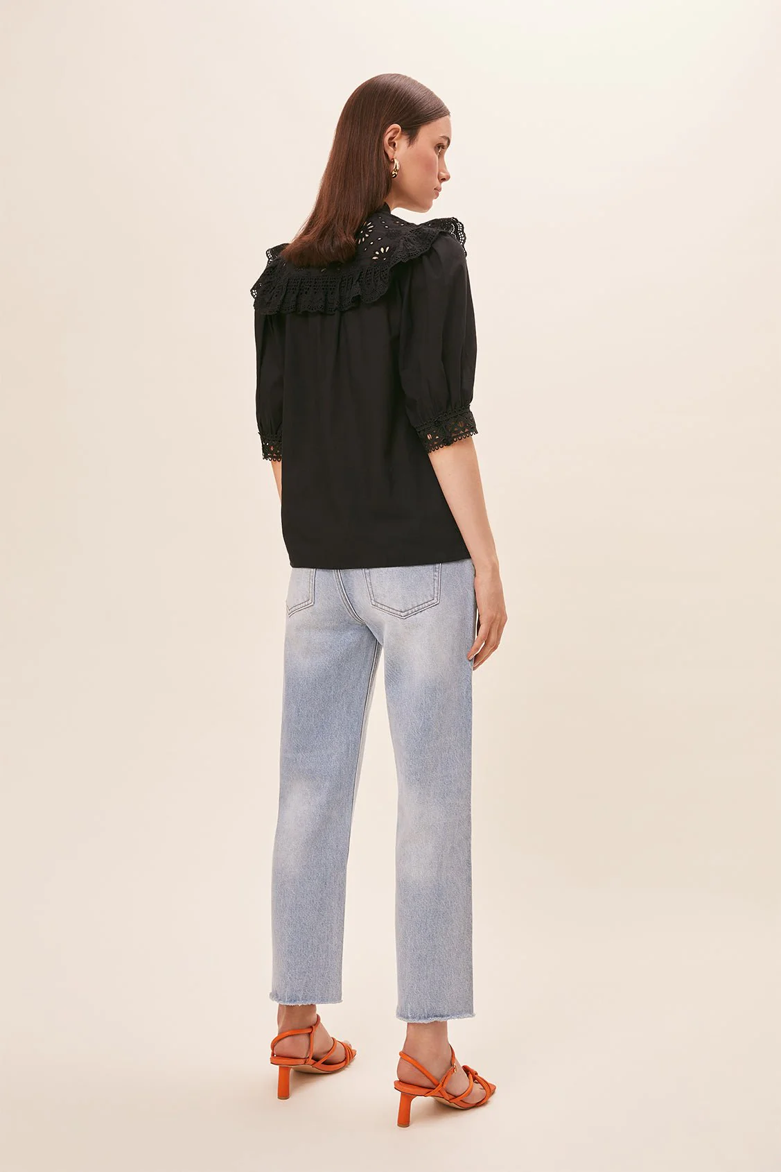 Lupe Blouse Noir - Image 8