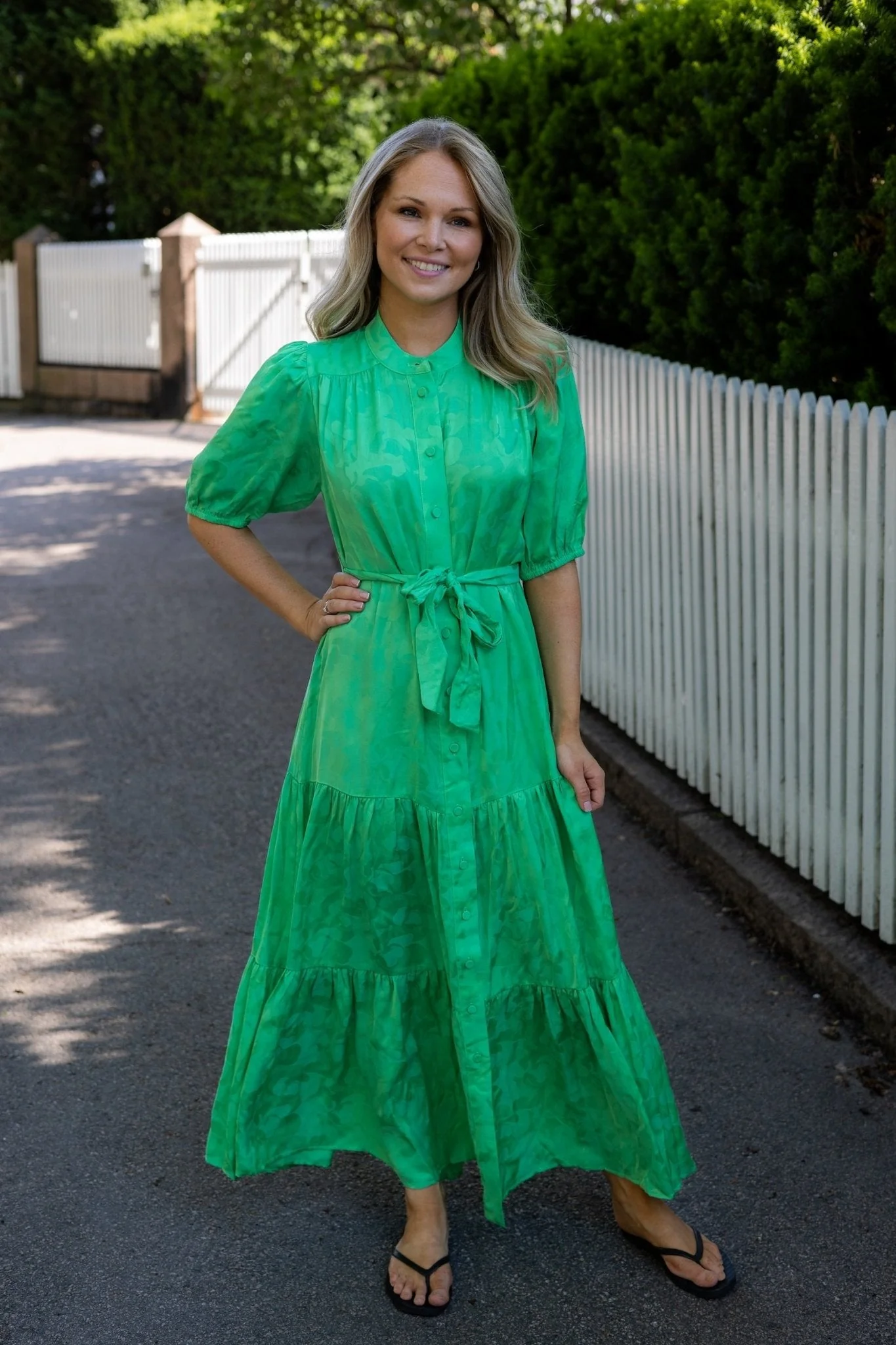 Charly Dress Vert - Image 2