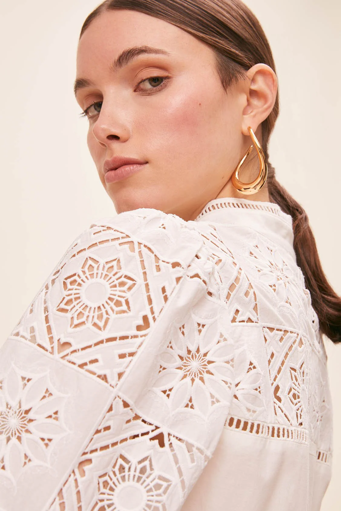 Ceylan Dress Blanc Casse - Image 4