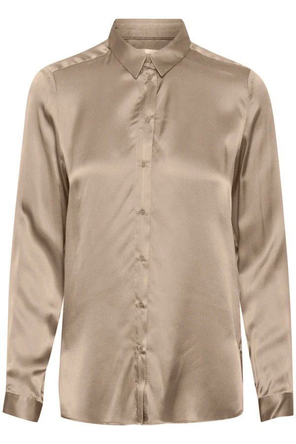 Leonore Shirt Premium Desert Taupe - Image 2