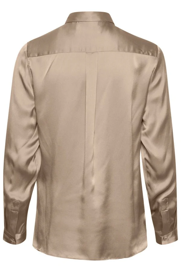 Leonore Shirt Premium Desert Taupe - Image 9
