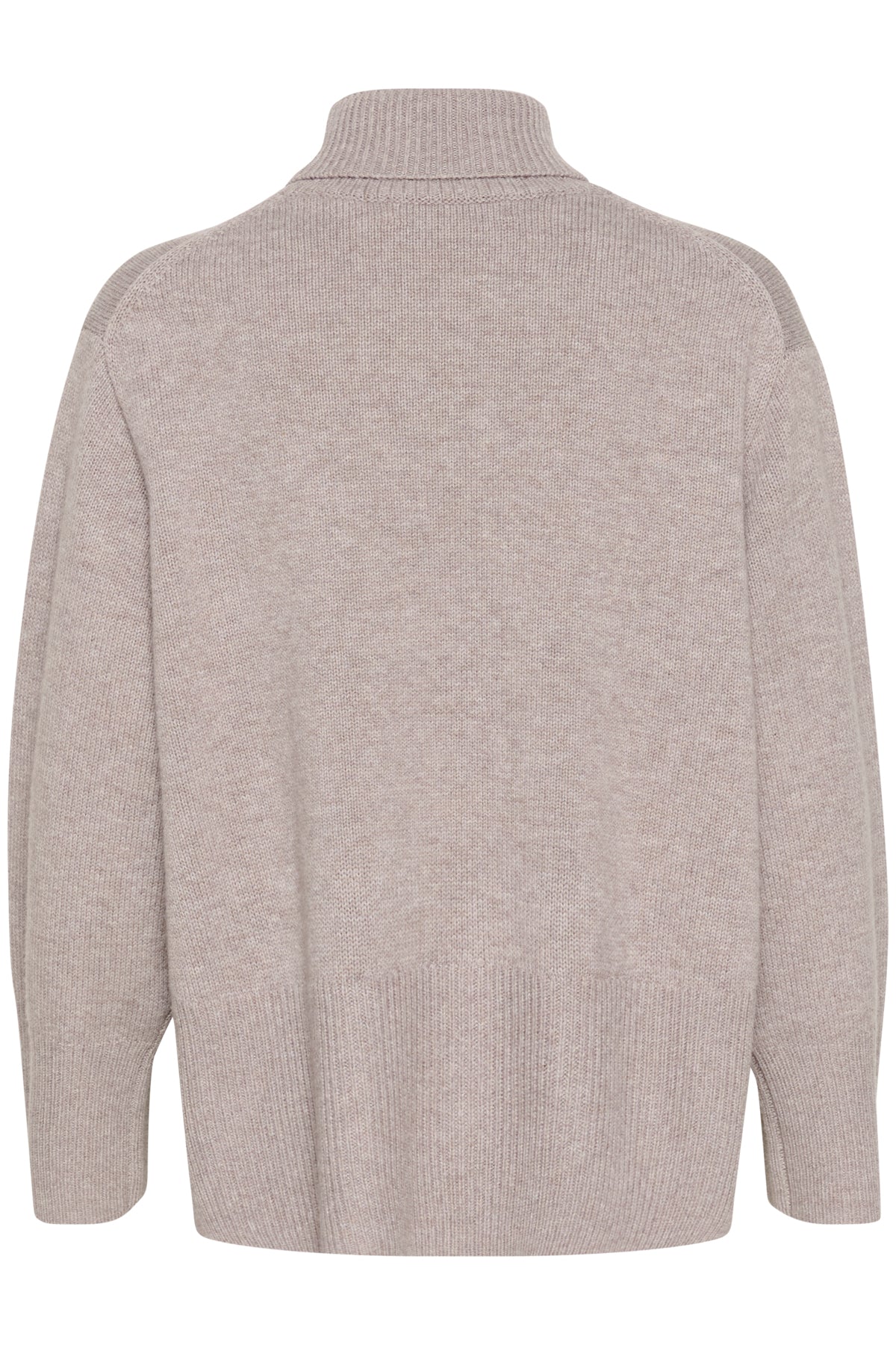 Kaxyiw Turtleneck Pullover Sandy Grey Melange - Image 6