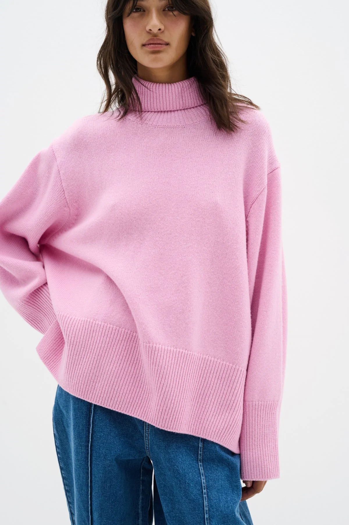 Kaxyiw Turtleneck Pullover Cashmere Rose - Image 2
