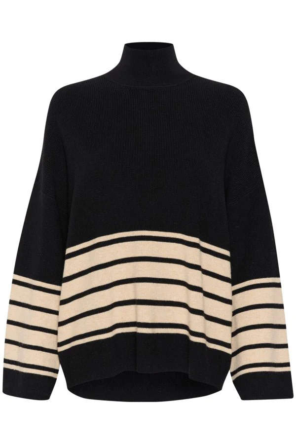 Gitteliw Pullover Black/Haze Melange - Image 2
