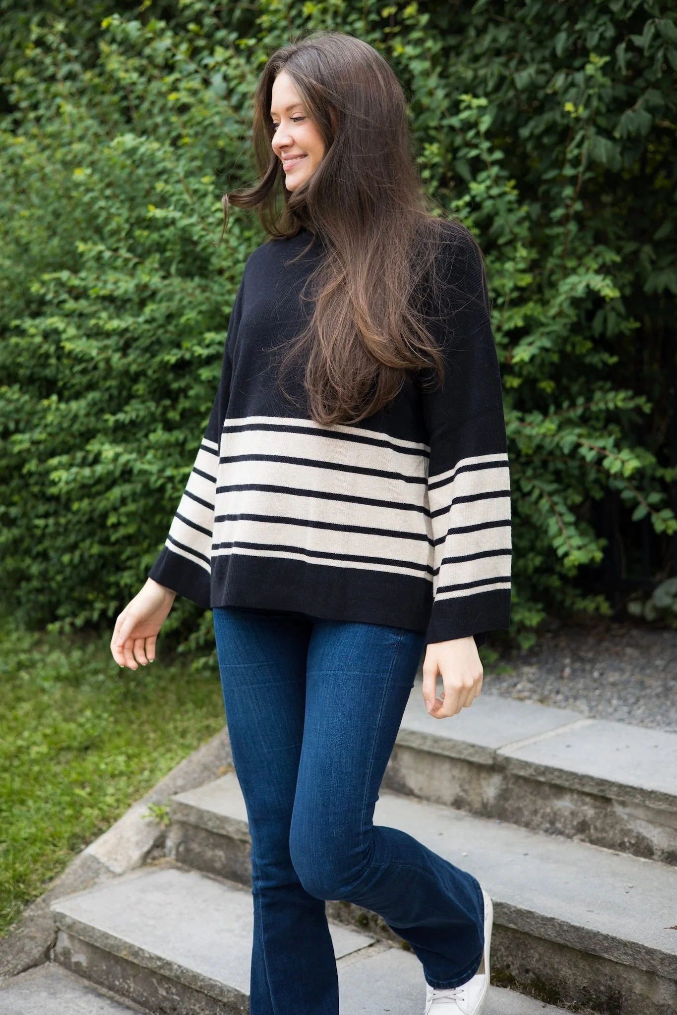 Gitteliw Pullover Black/Haze Melange - Image 3