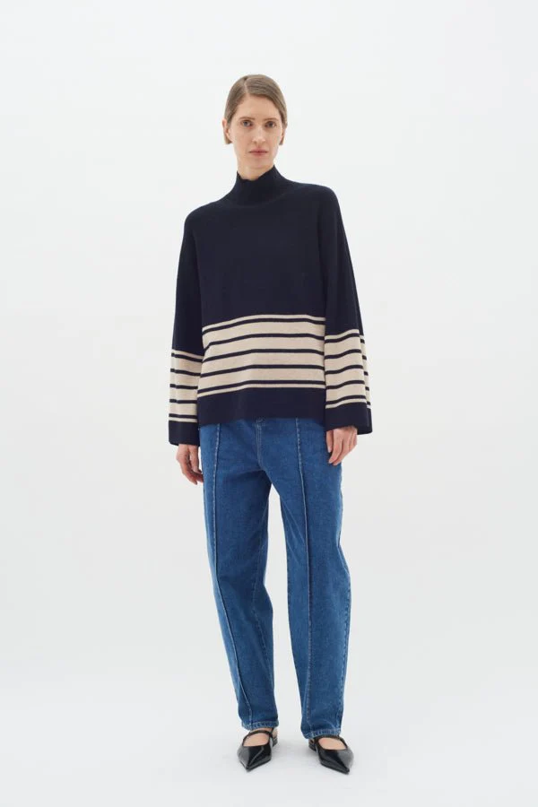 Gitteliw Pullover Black/Haze Melange - Image 6