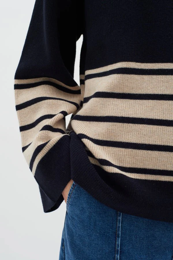 Gitteliw Pullover Black/Haze Melange - Image 7