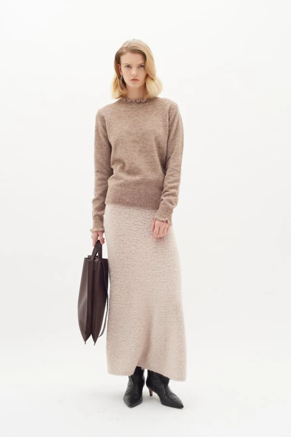 Anajaiw Pullover Sandy Grey Melange - Image 6