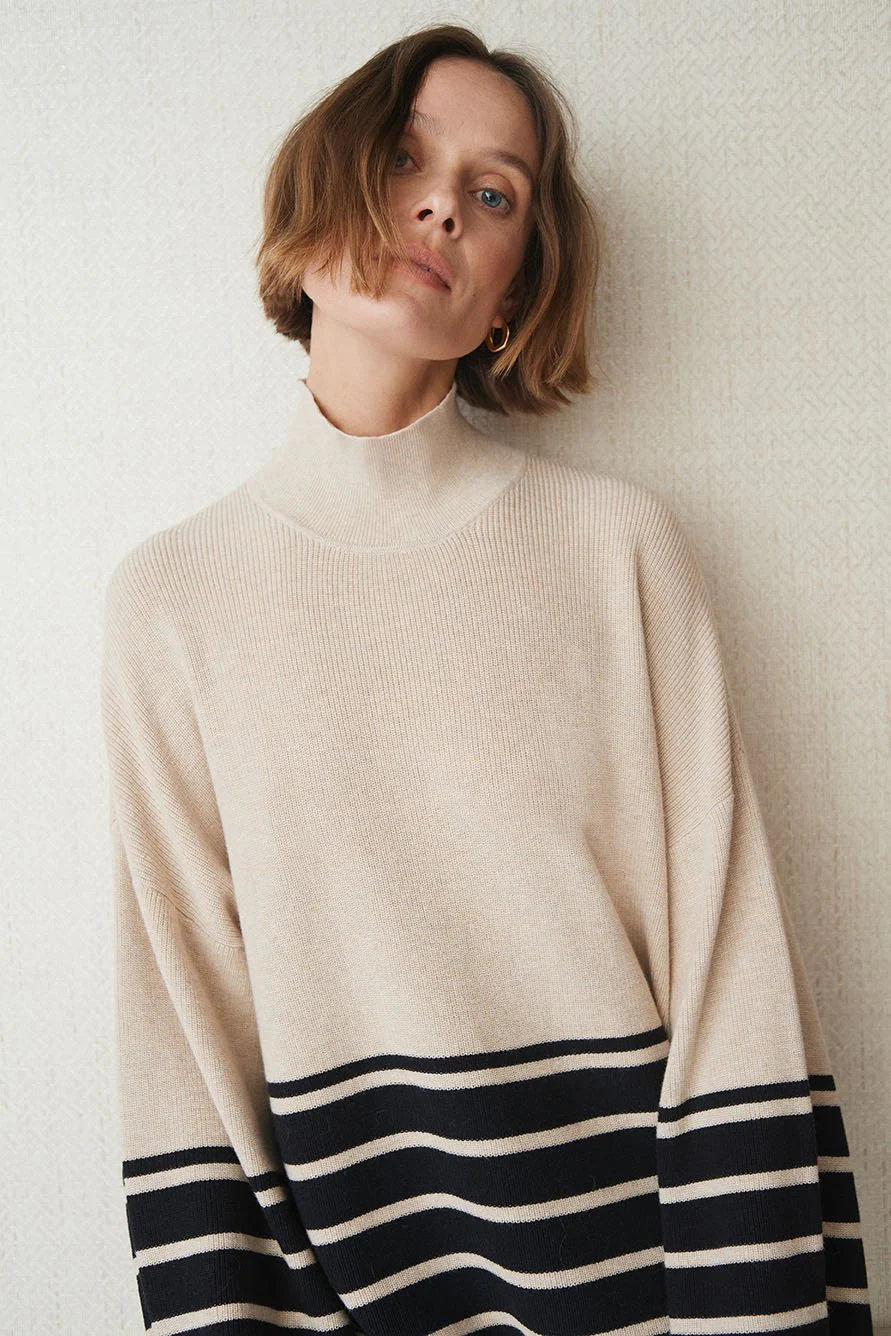 Gitteliw Pullover Haze Melange/Black - Image 2