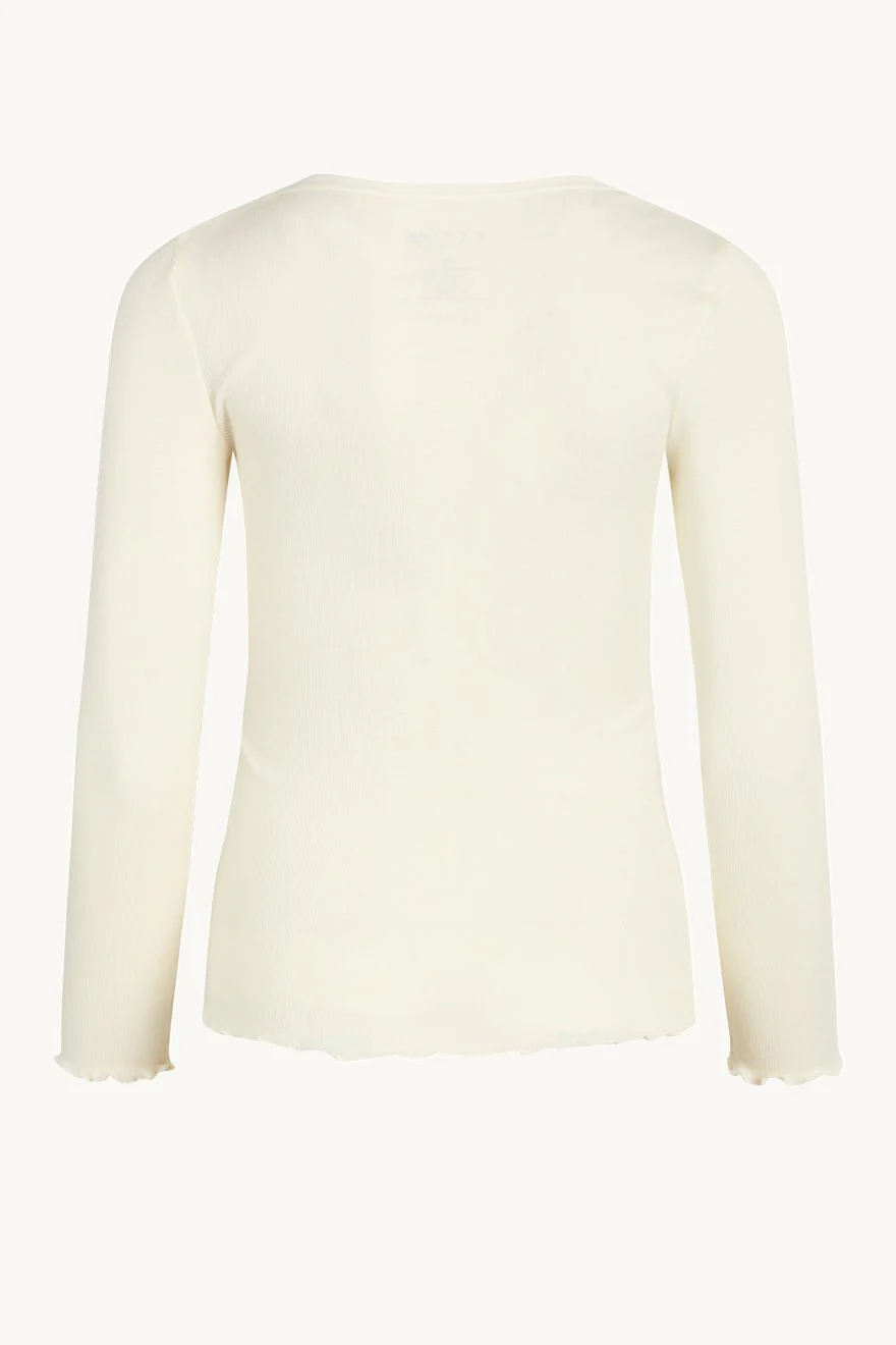 Amber T-Shirt Ivory - Image 2