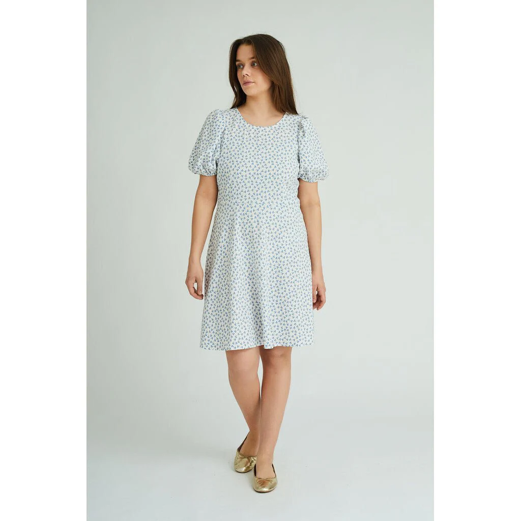 Gino Dress White/Blue - Image 2