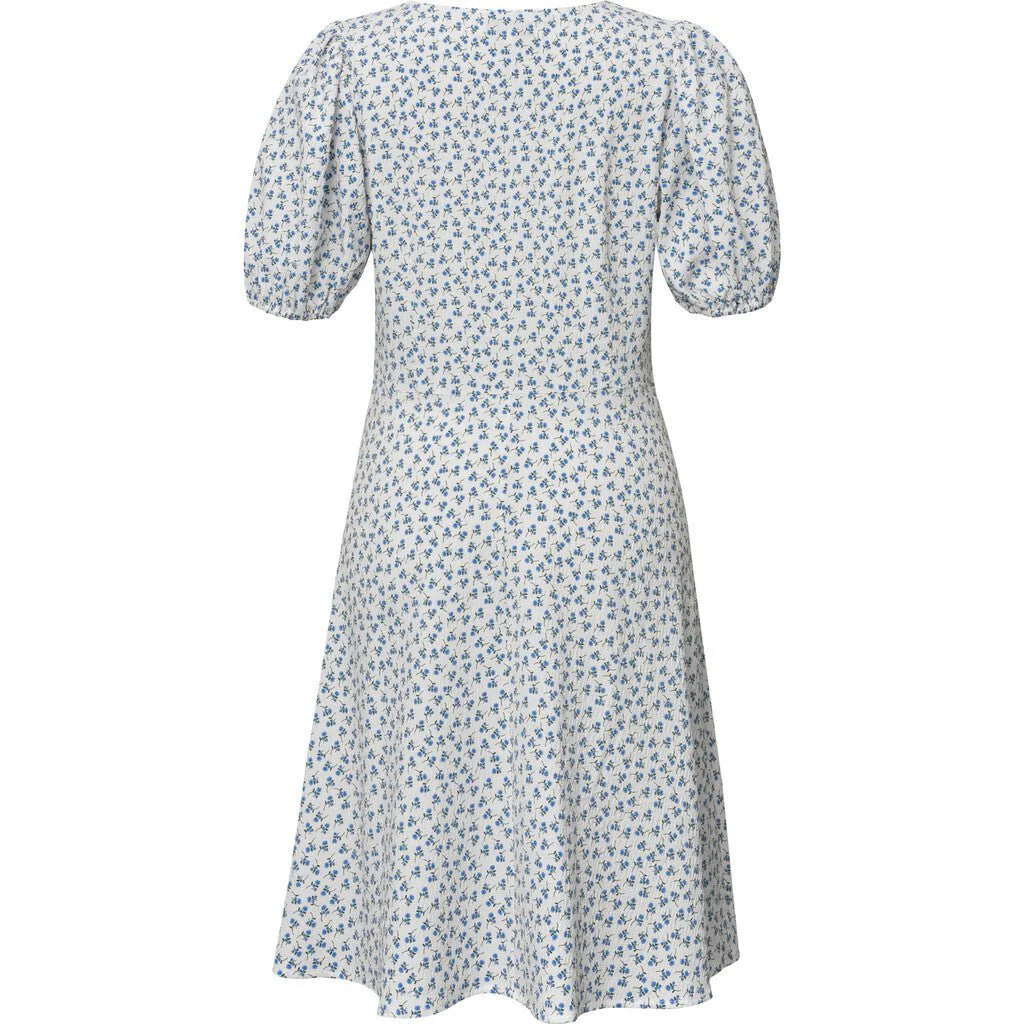 Gino Dress White/Blue - Image 5