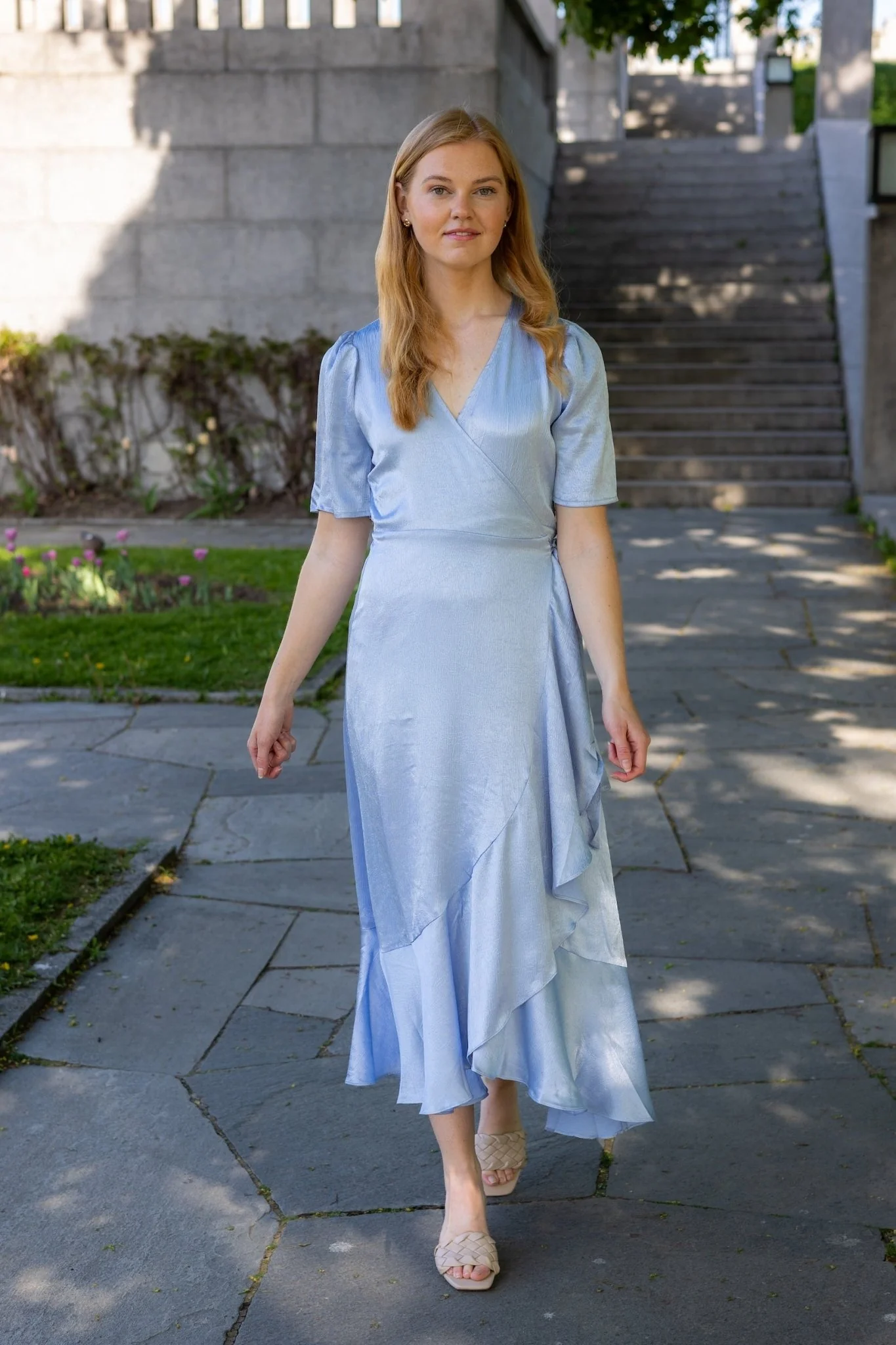Camilja Dress Light Blue