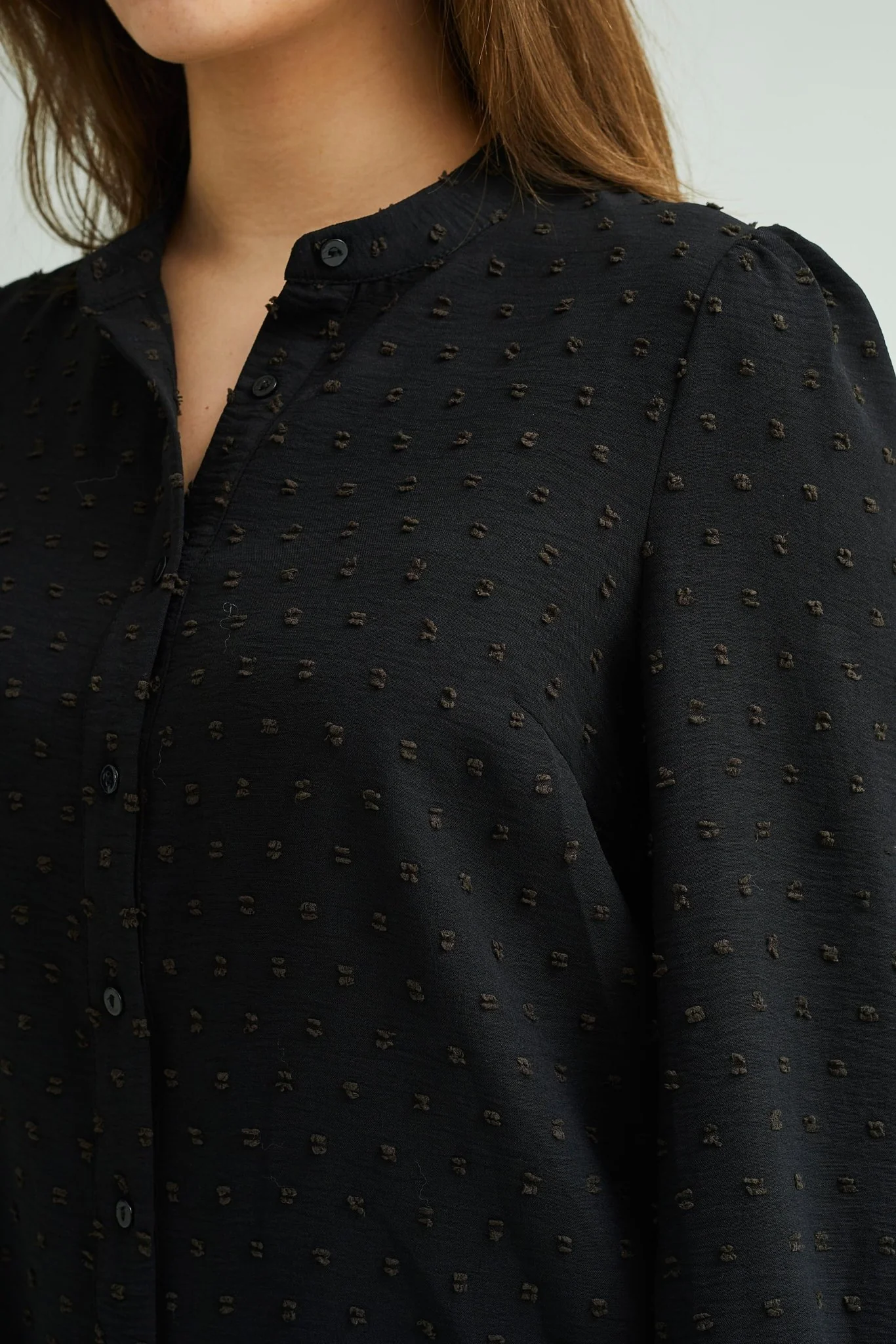 Vanessa L/S Shirt Black - Image 3