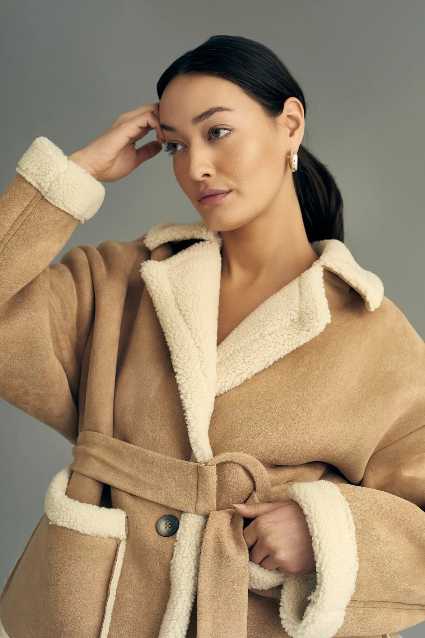 Uria Short Jacket Camel - Image 3