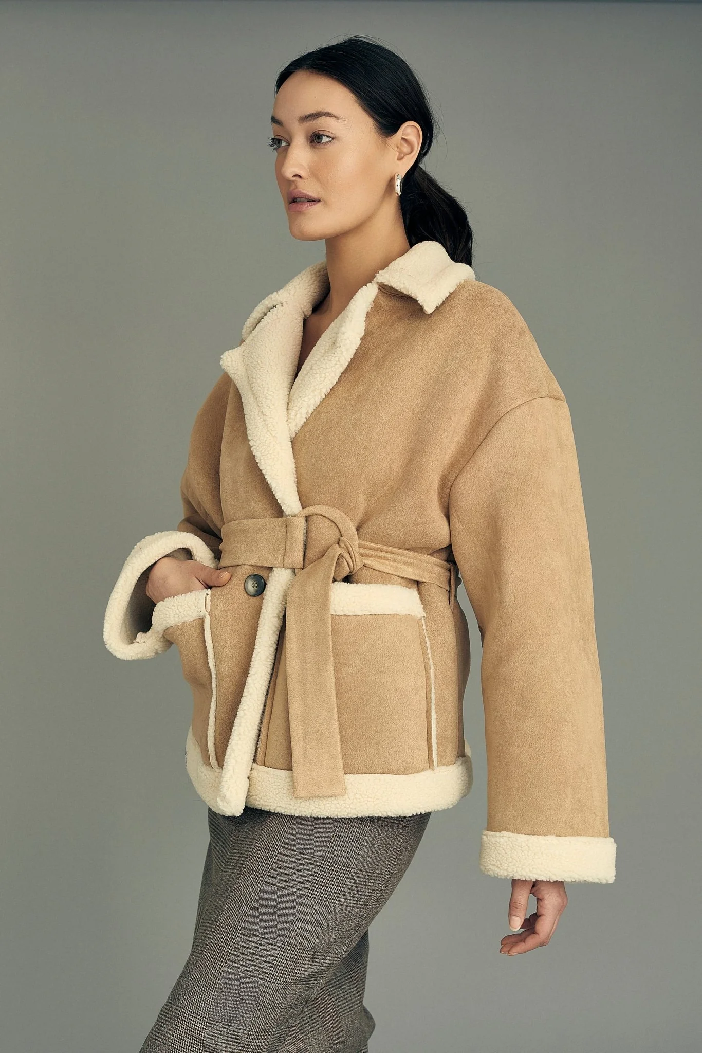Uria Short Jacket Camel - Image 4