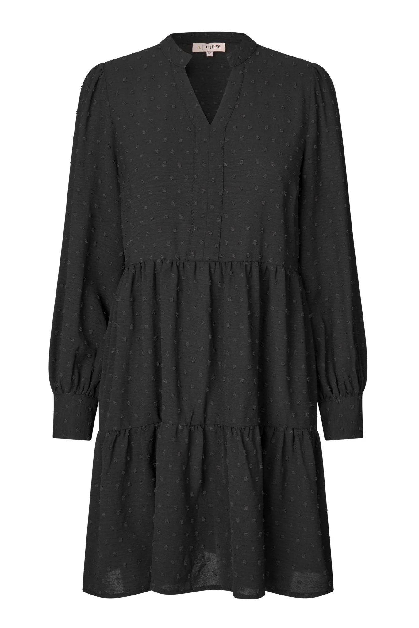 Vanessa L/S Dress Black